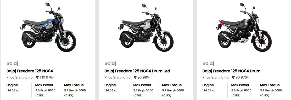 bajaj freedom bike