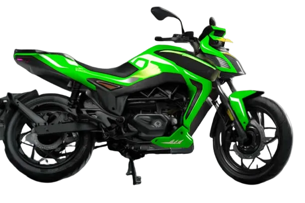 Electric bike with gear