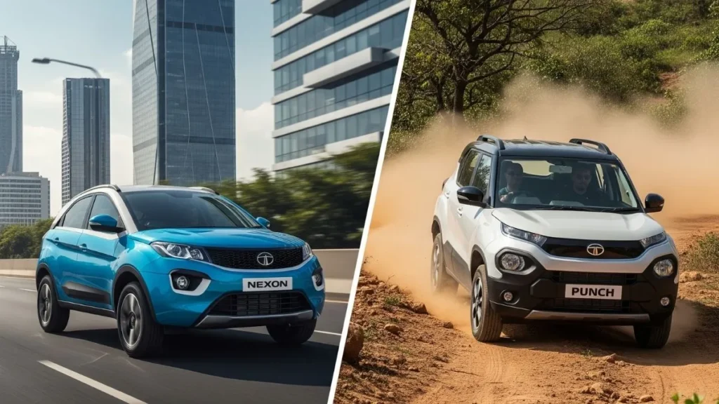 tata nexon vs tata punch